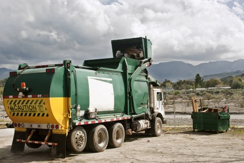 Safe disposal of hazardous builders waste