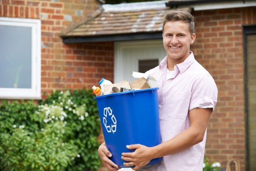 Commercial waste disposal services in Poplar